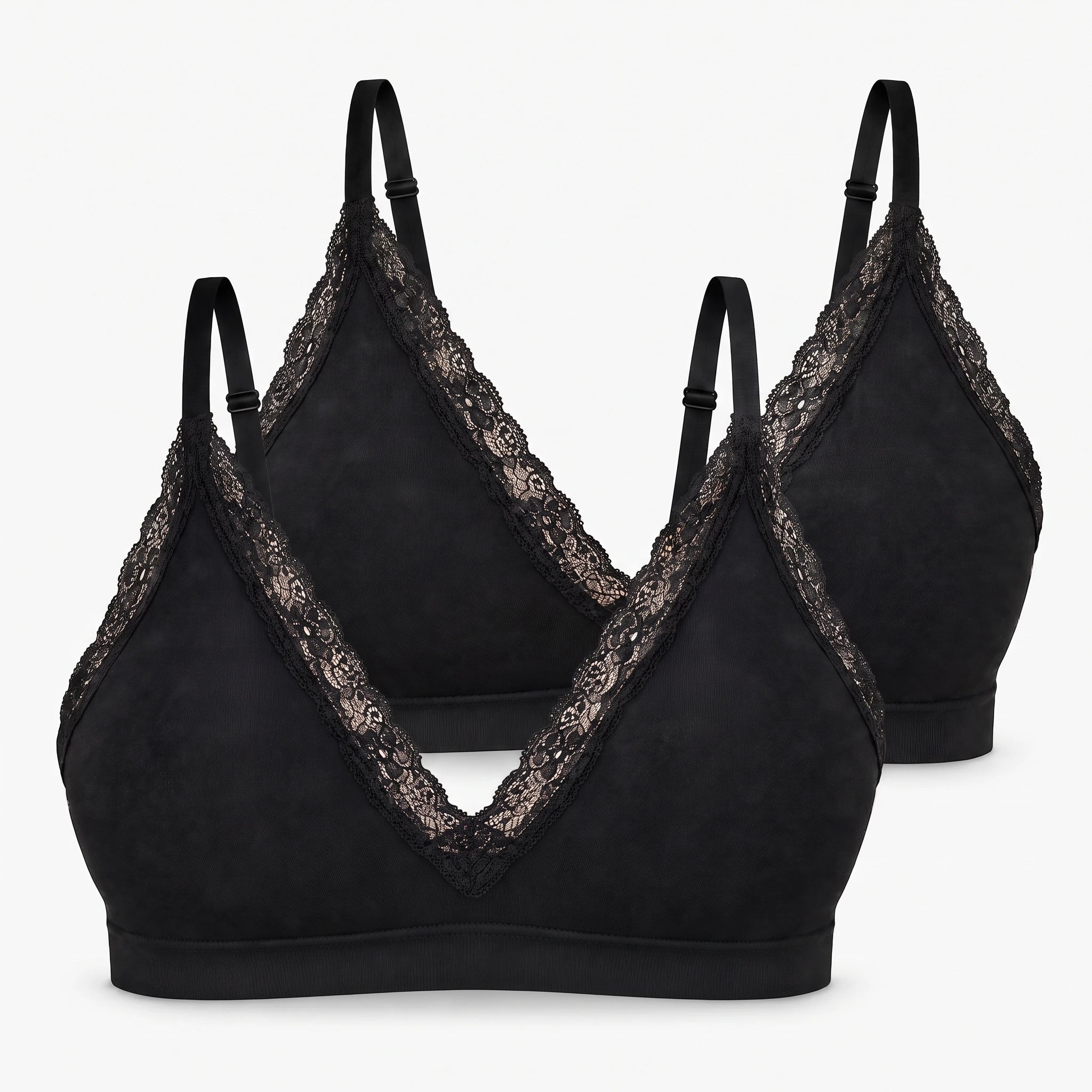 Seamless Spitzen Bralette | Schwarz – 13
