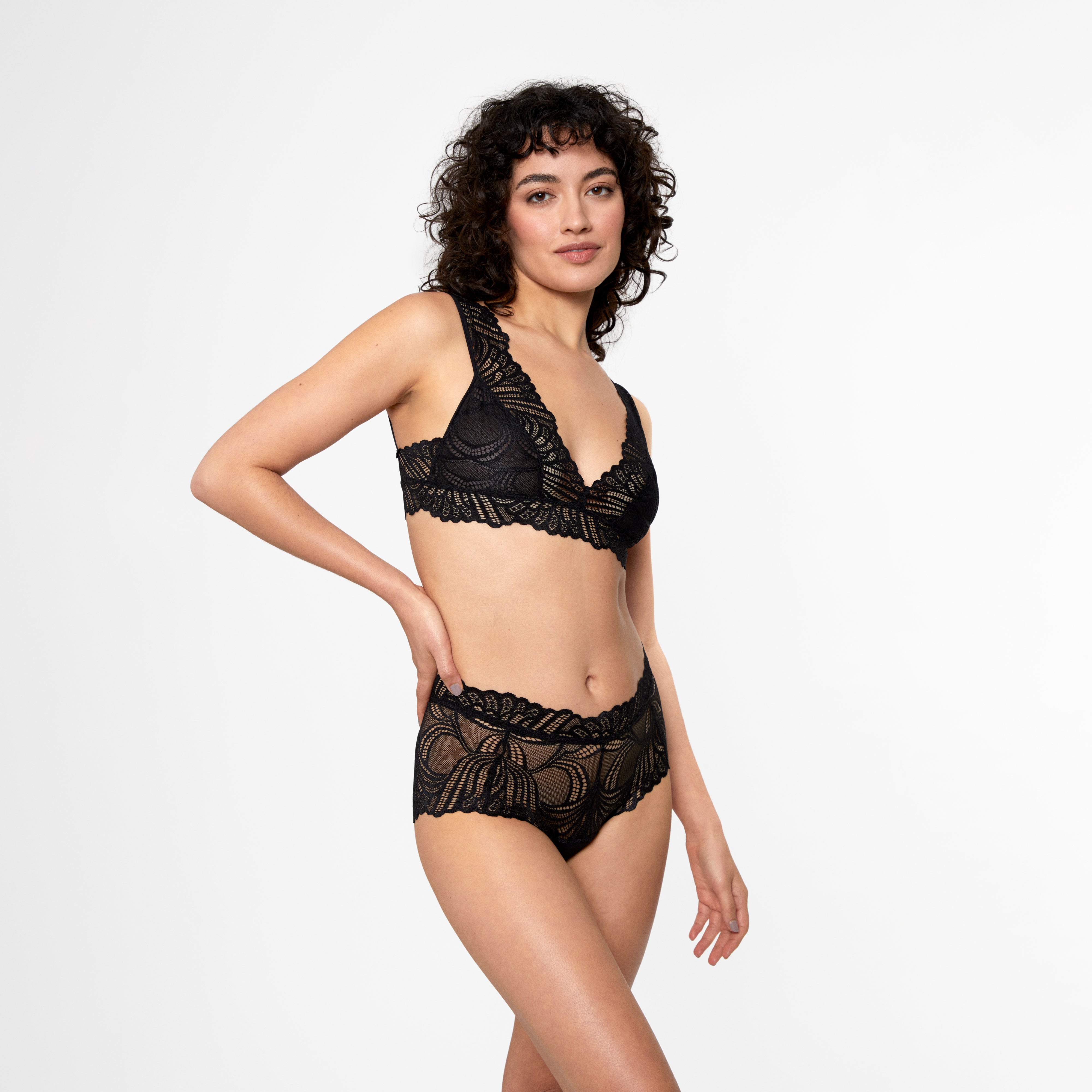 SNOCKS x femtis Period Panty - LILI Highwaist | Schwarz