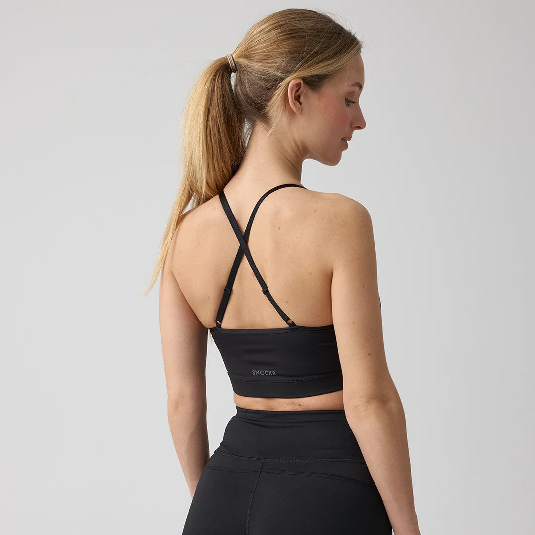 Sport-BH X Back | Schwarz – 6