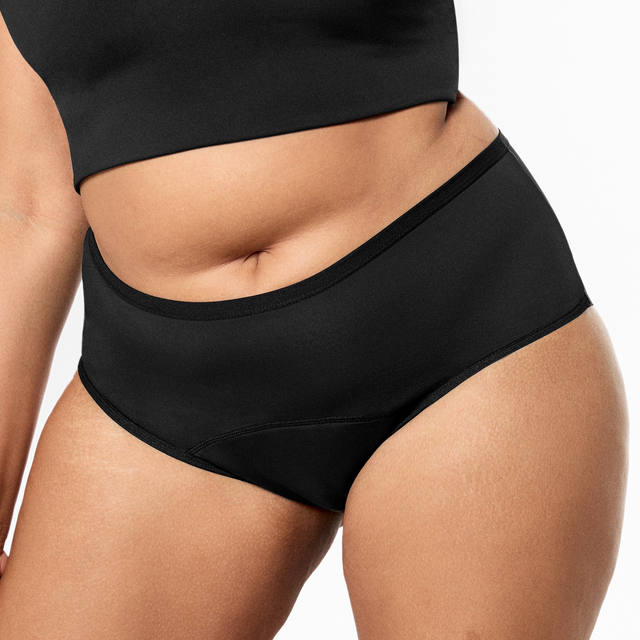 SNOCKS x femtis Period Panty - JULE Highwaist Ultra | Schwarz – 3