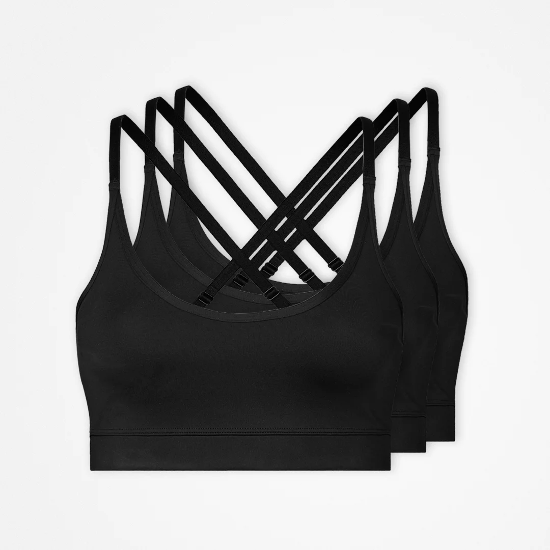Sport-BH X Back | Schwarz – 14