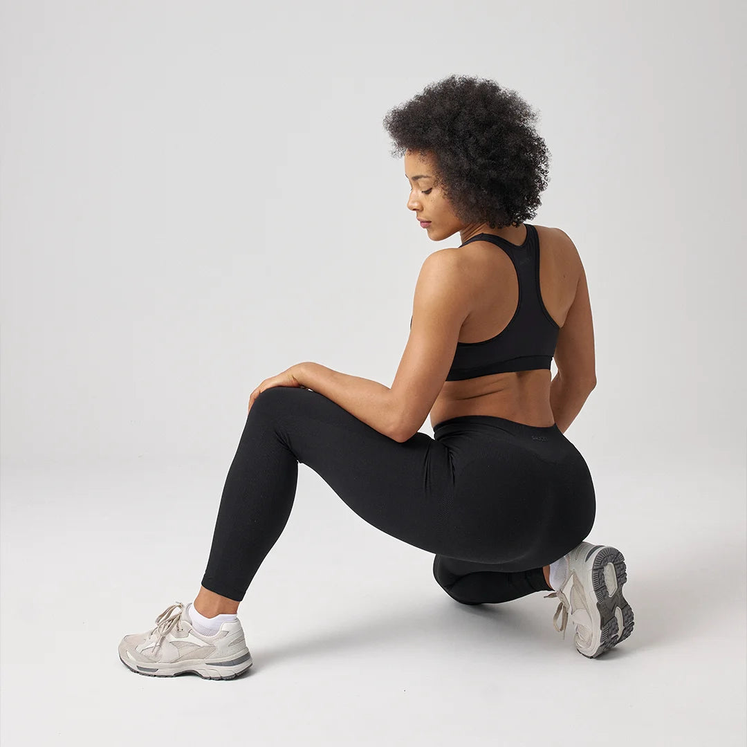 High Waist Leggings Seamless | Schwarz – 8