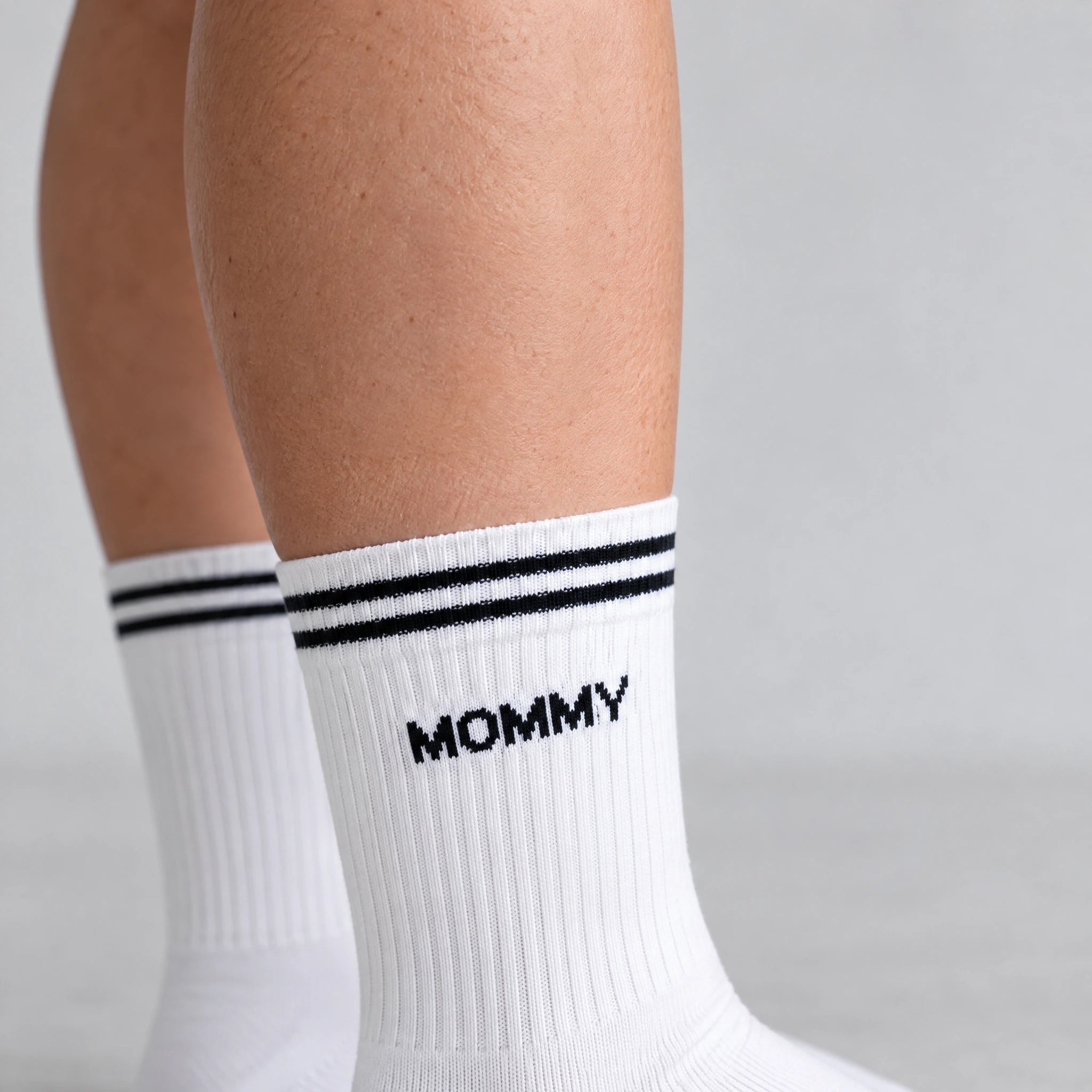 Familiensocken „Mommy, Mommy, Mini“ | Weiß – 3
