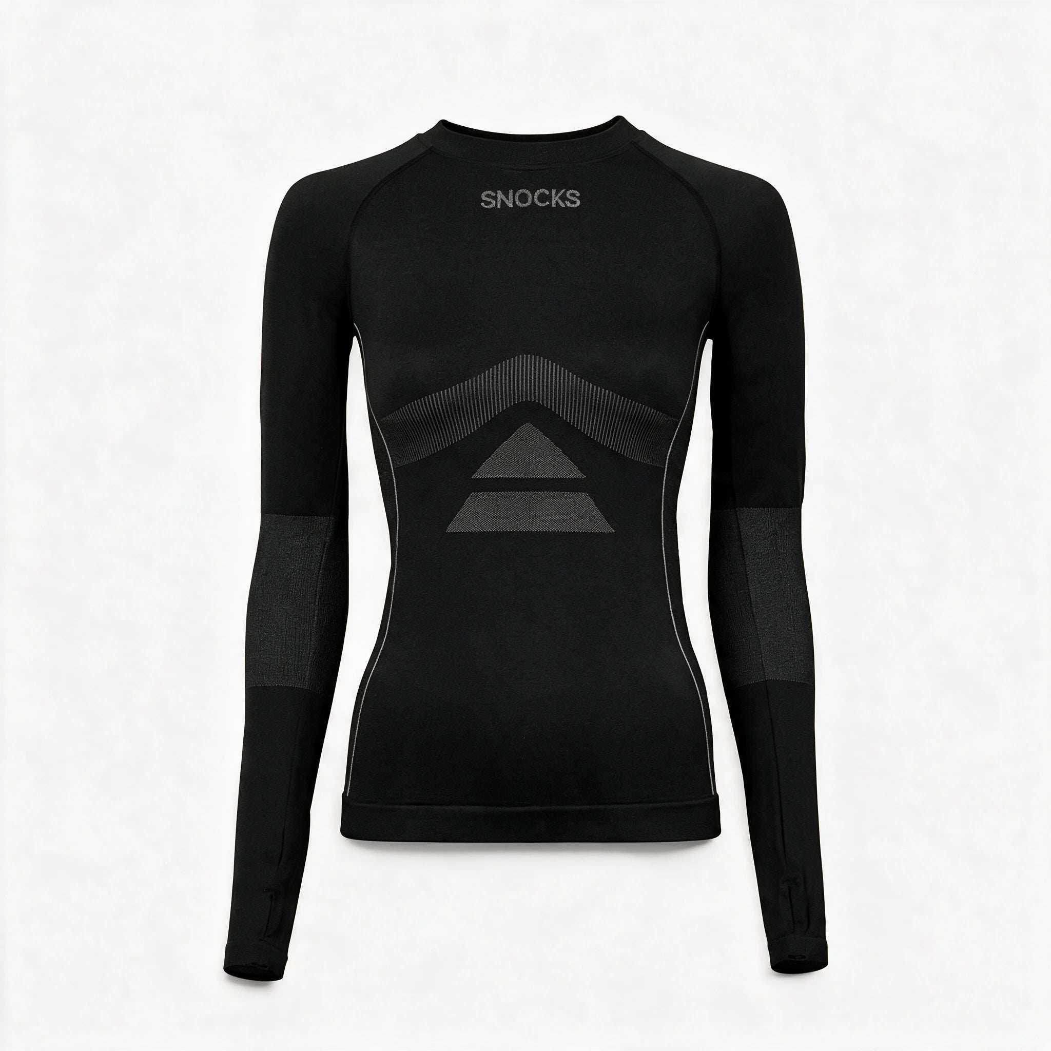 Thermo Longsleeve Damen | Schwarz
