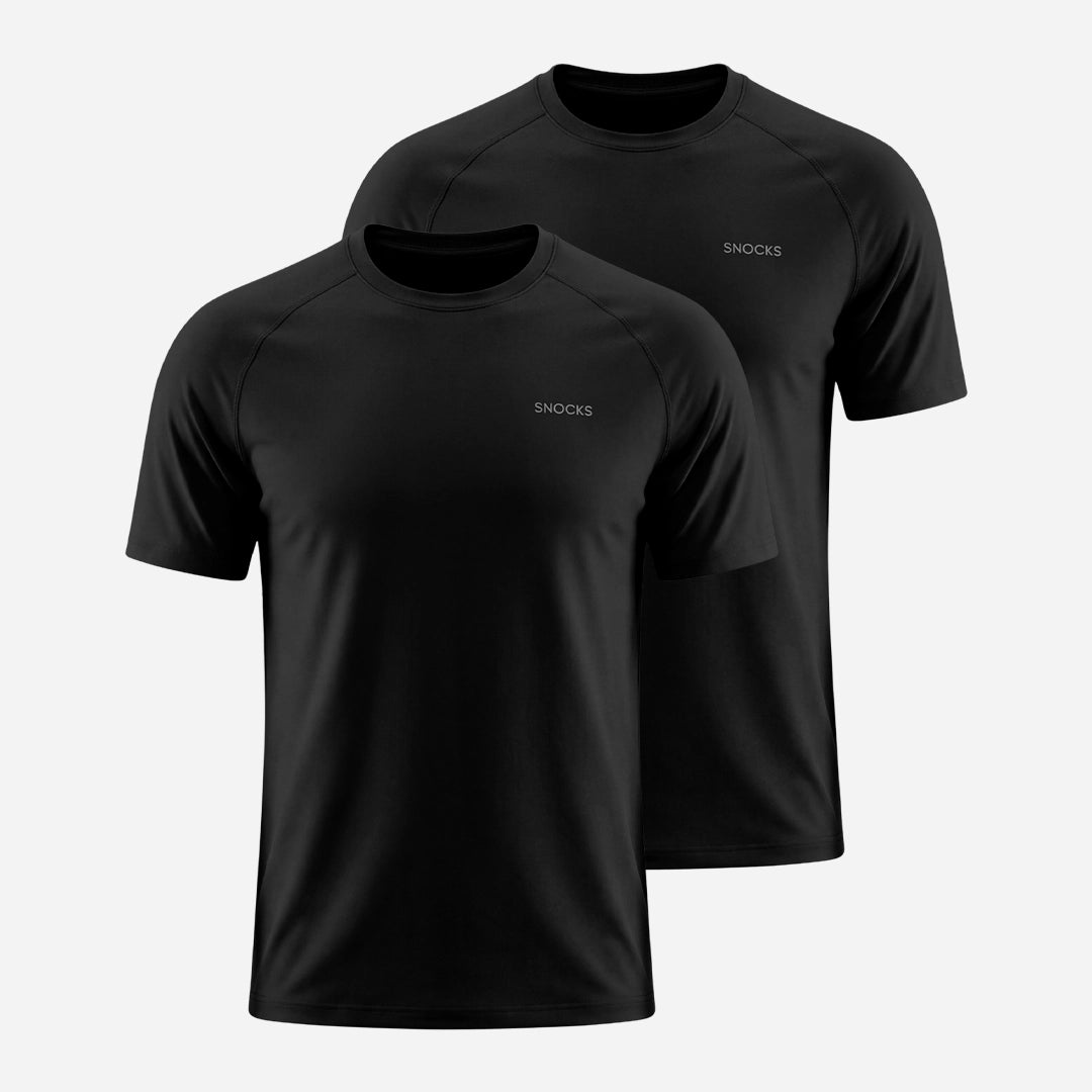 Trainingsshirt Raglan Herren | Schwarz – 10