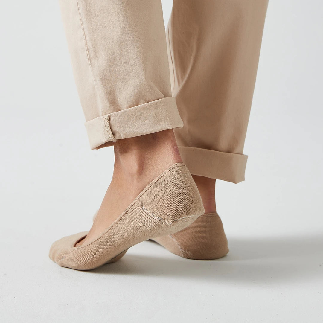Loafer Socken | Mix (Schwarz/Weiß/Beige) – 3
