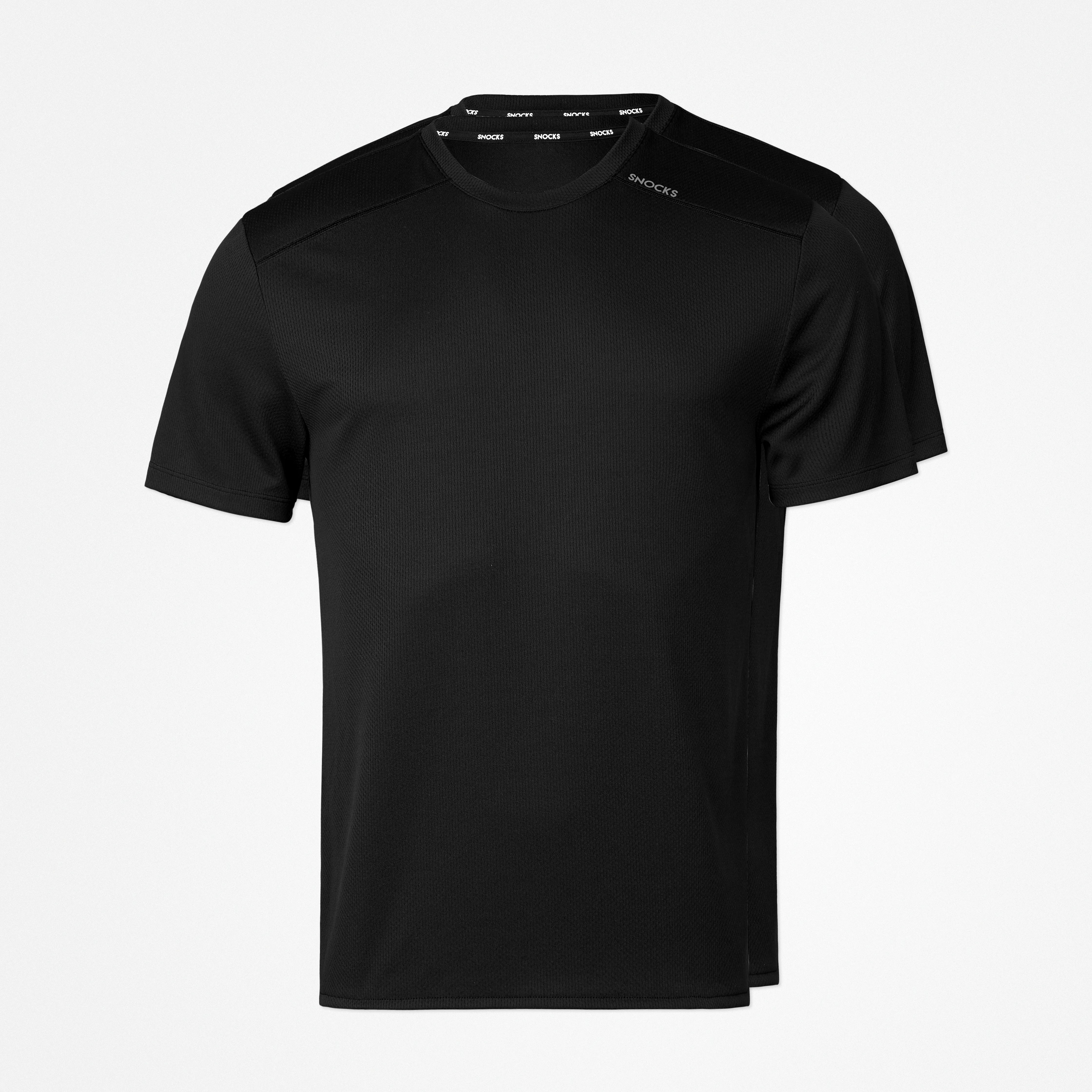 Trainingsshirt Mesh Herren | Schwarz – 12