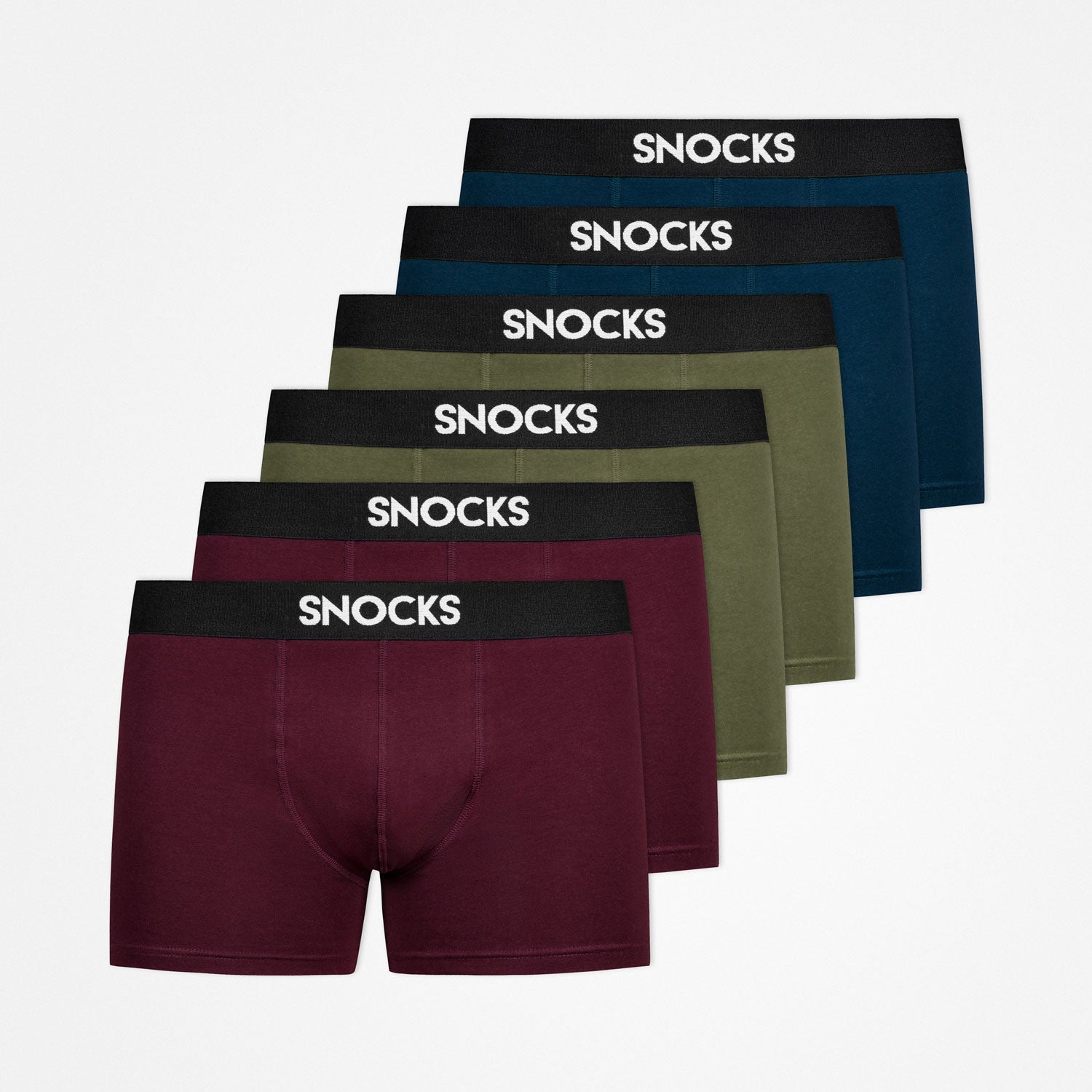 Boxershorts | Mix (Rot/Olive/Blau) – 11