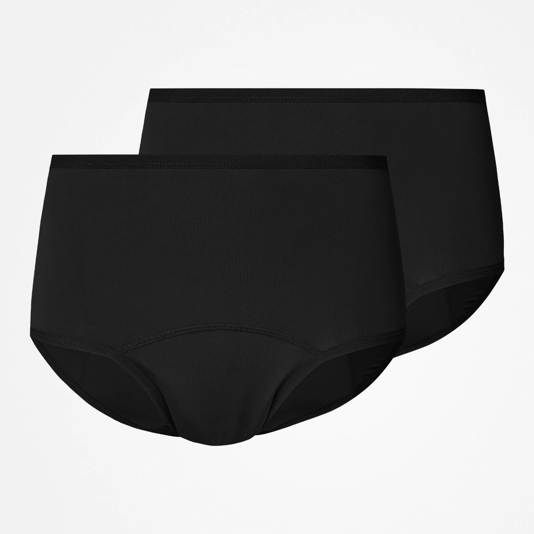 SNOCKS x femtis Period Panty - JULE Highwaist Ultra | Schwarz – 7