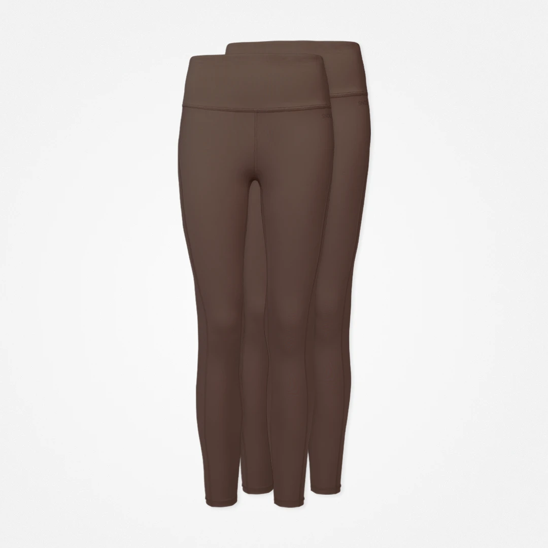 High Waist Leggings | Braun – 10