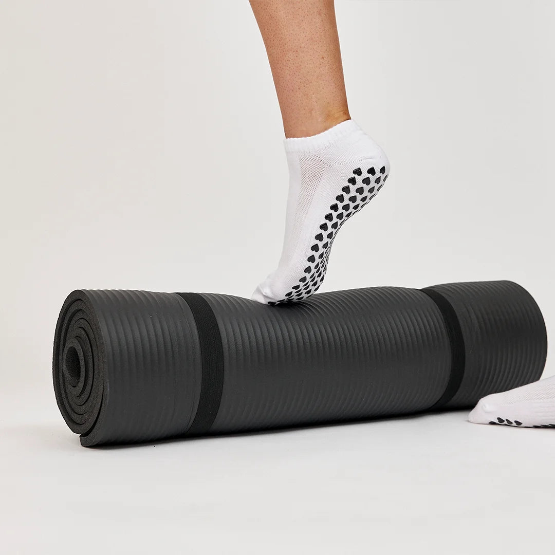Pilates Socken knöchellang | Weiß – 2