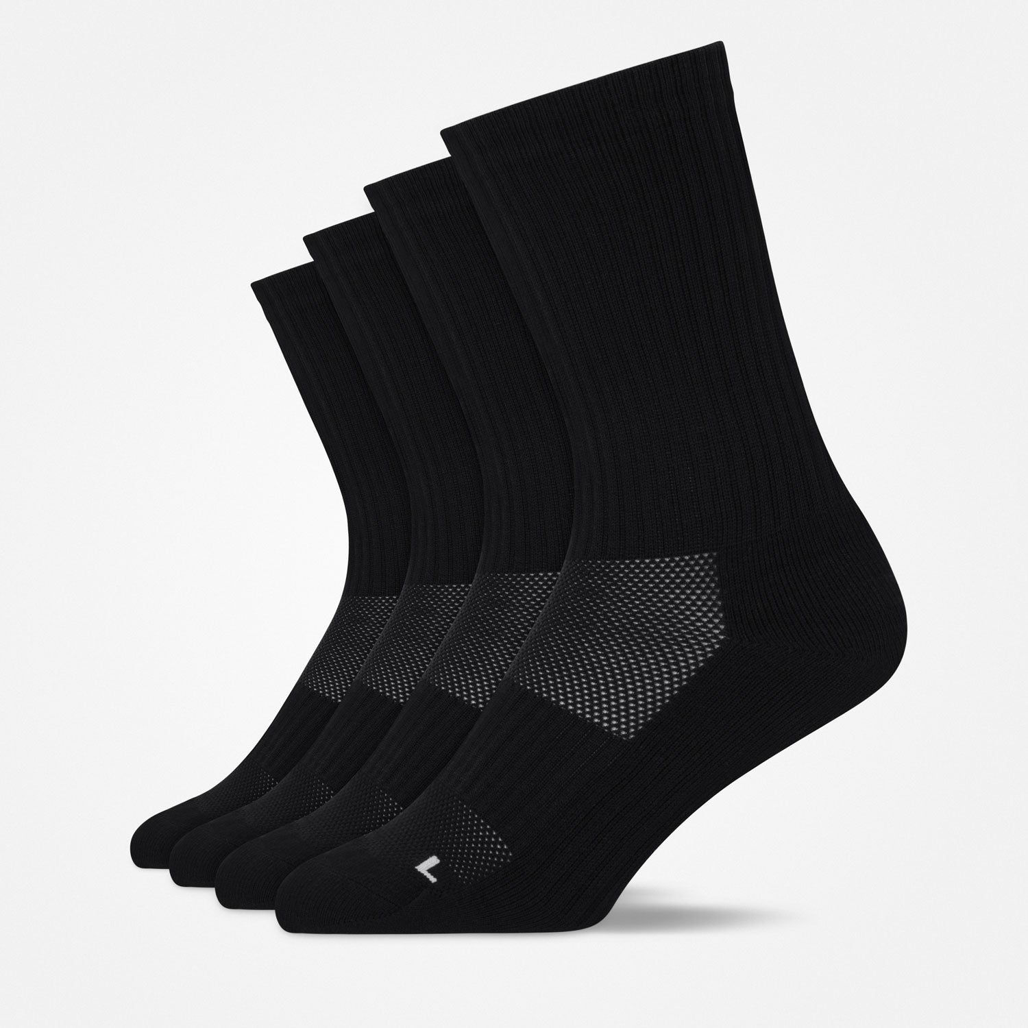 Hohe Laufsocken | Schwarz – 9