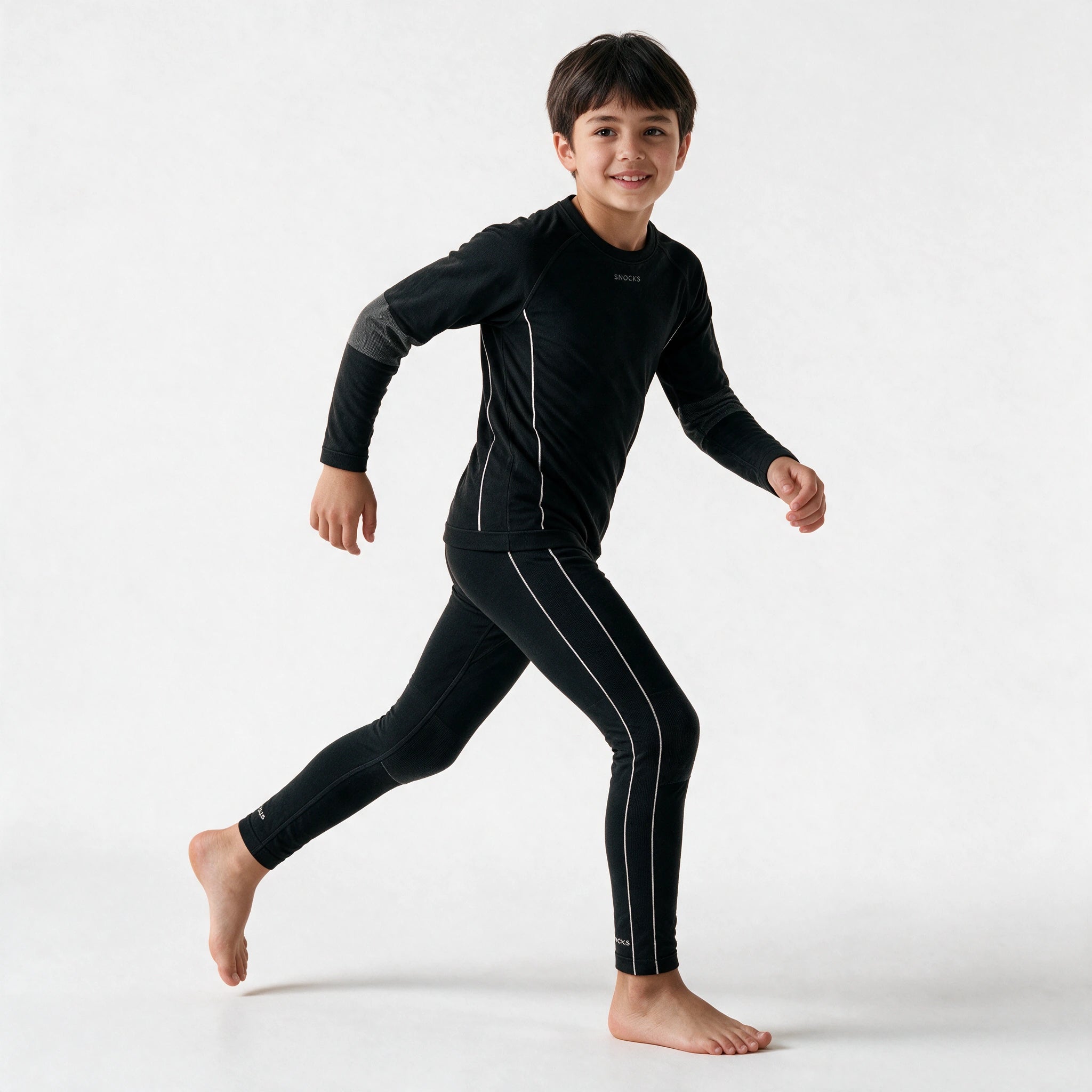Thermounterwäschen Set Kinder | Schwarz – 4