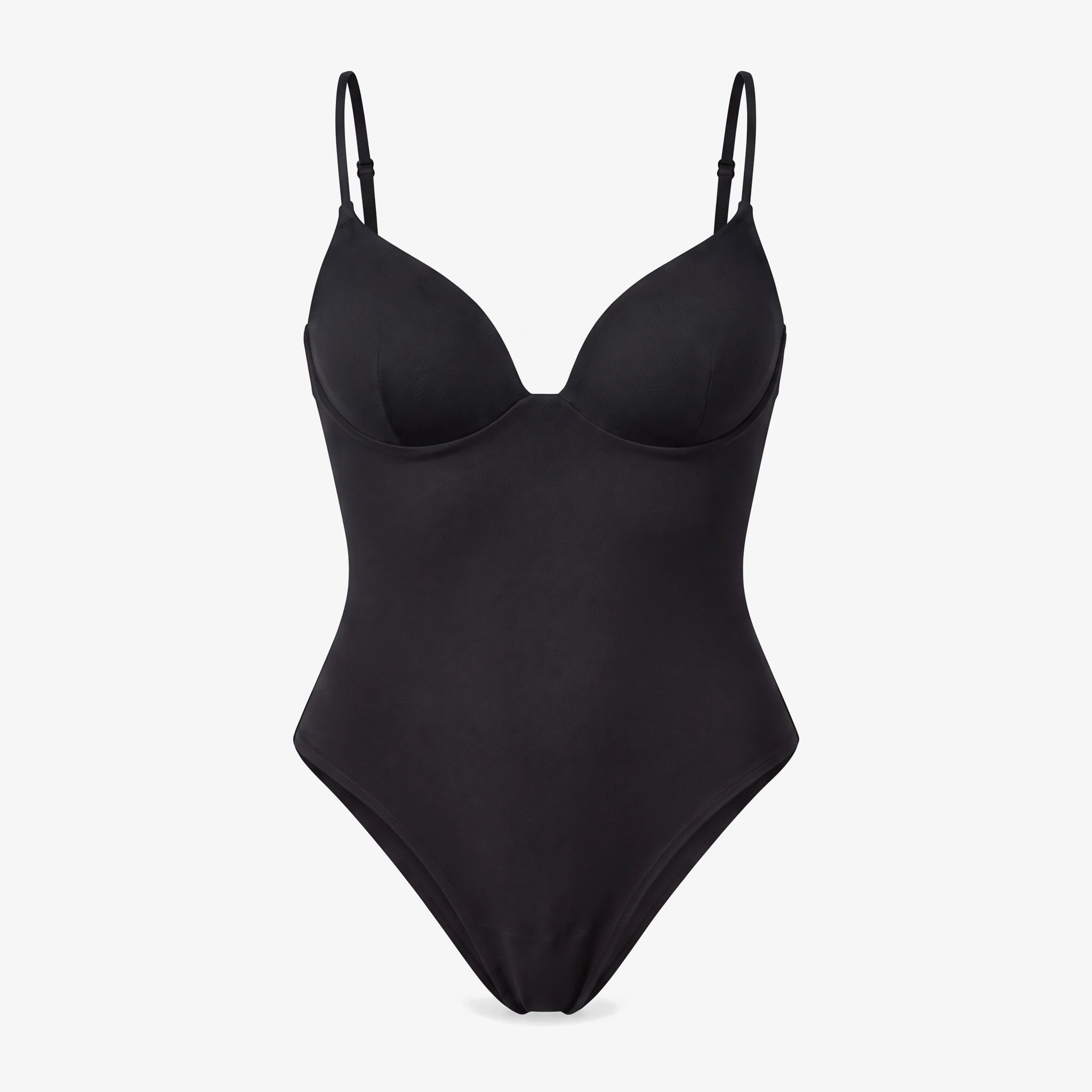 Microfiber Body mit integriertem BH | Schwarz – 12