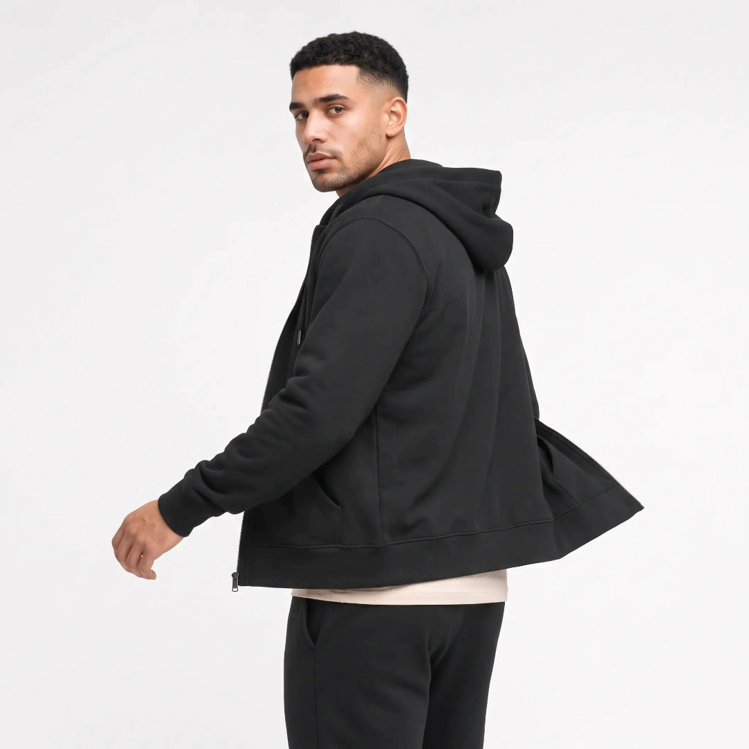 Sweatjacke Herren | Schwarz – 9