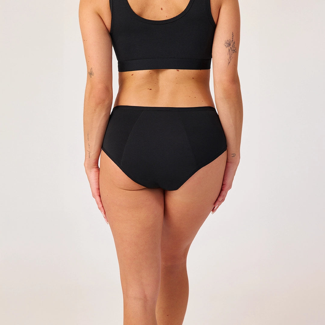 Perioden Hipster Panty STRONG | Schwarz – 3