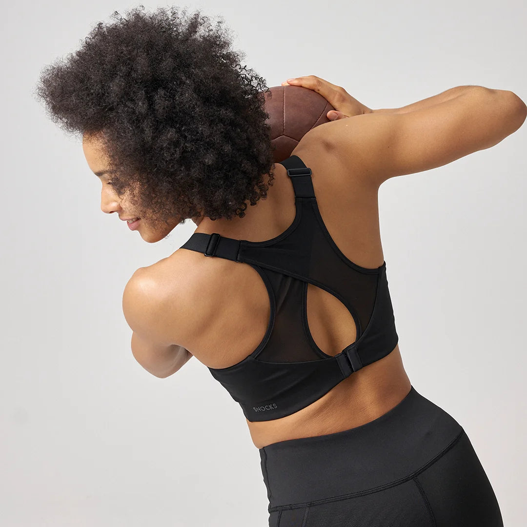 Sport-BH Mesh | Schwarz – 3