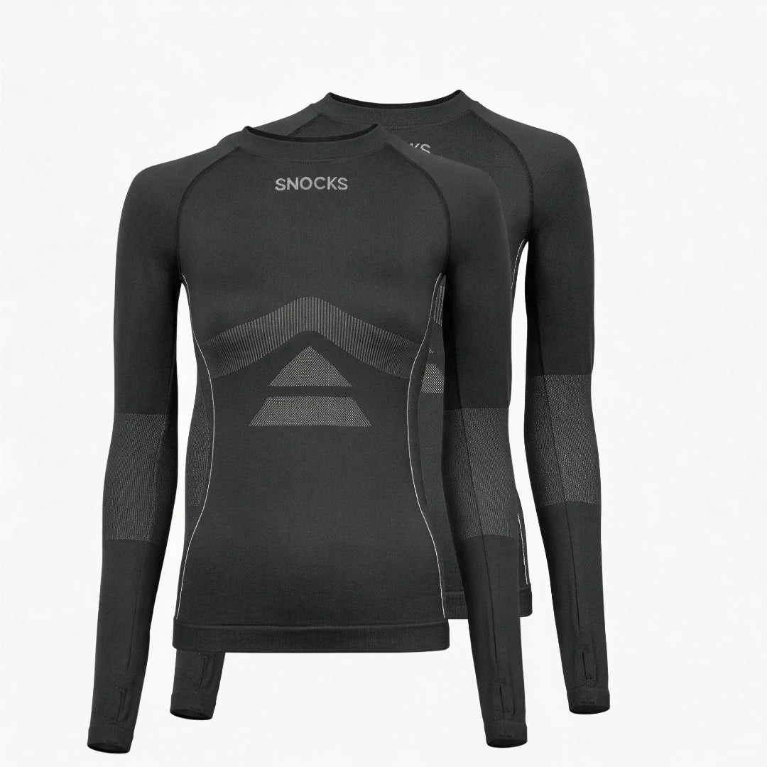 Thermo Longsleeve Damen | Dunkelgrau – 12