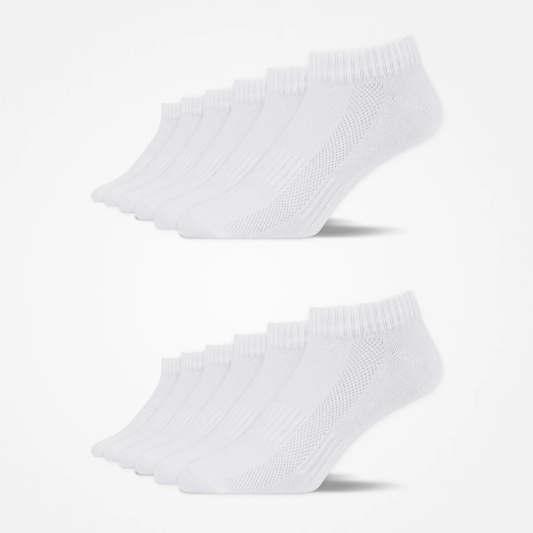 Quarter Socken | Weiß – 10