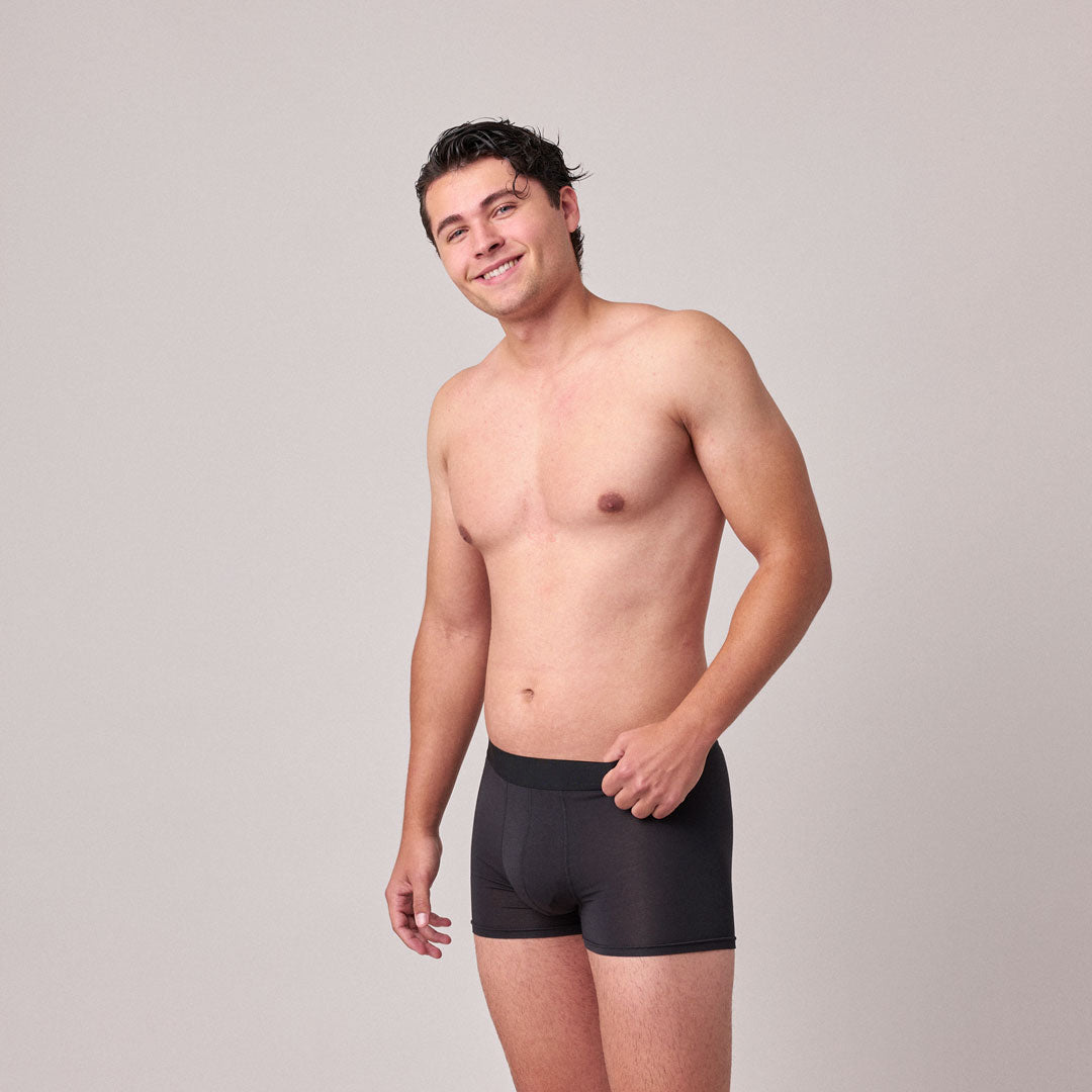 Premium Boxershorts ohne Logo | Schwarz – 2