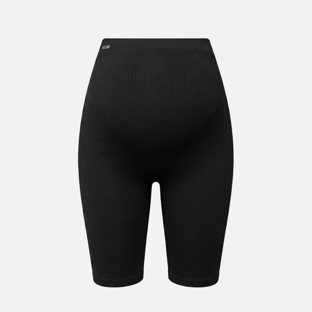 Umstandsshorts Seamless | Schwarz