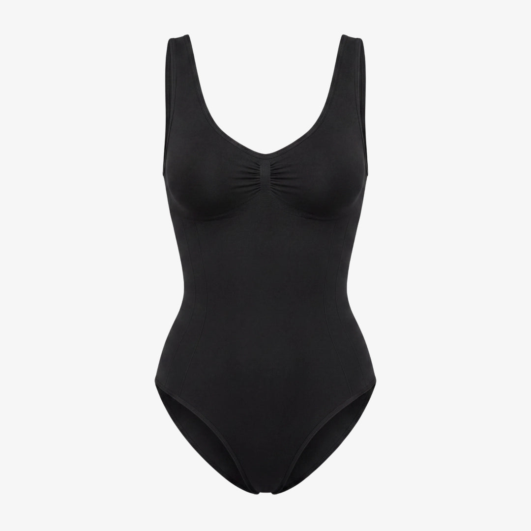 Shaping Body mit breiten Trägern | Schwarz – 9