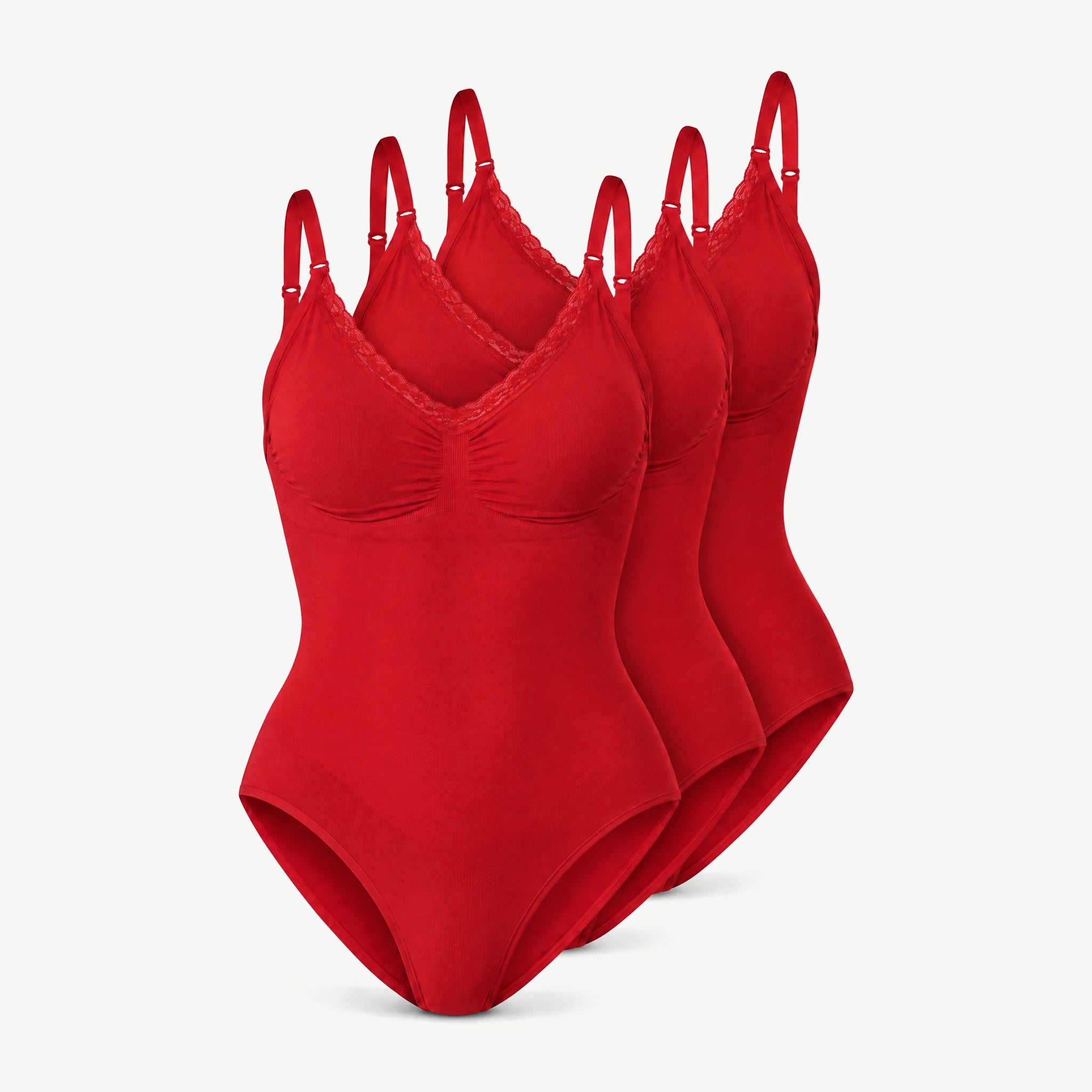 Shaping Body mit Spitze | Classic Red – 14