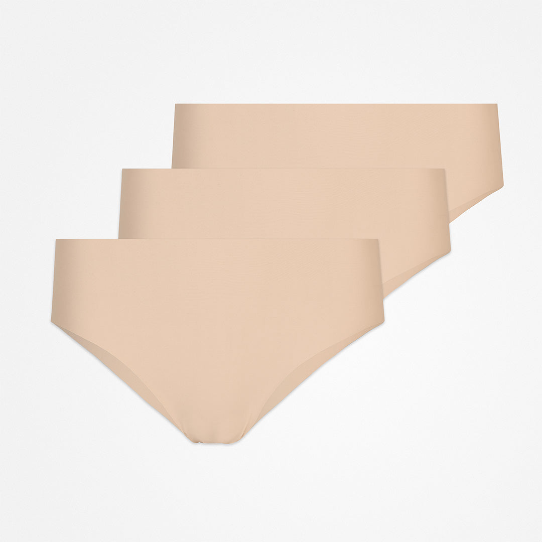 High Waist Hipster Panties Seamless | Hellbeige – 12