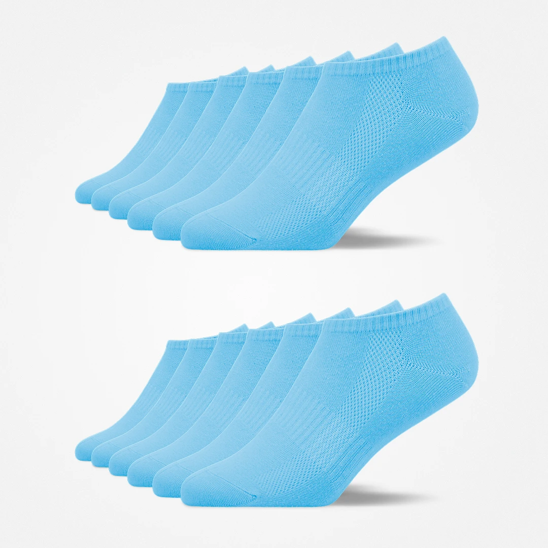 Kinder Sneaker Socken | Blau – 9