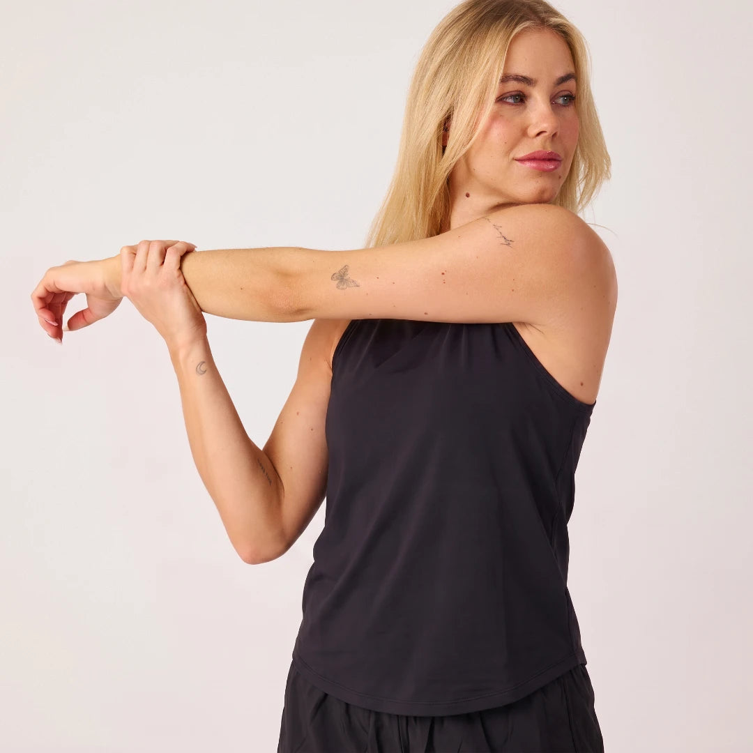 Sport Tank Top Damen | Schwarz – 3