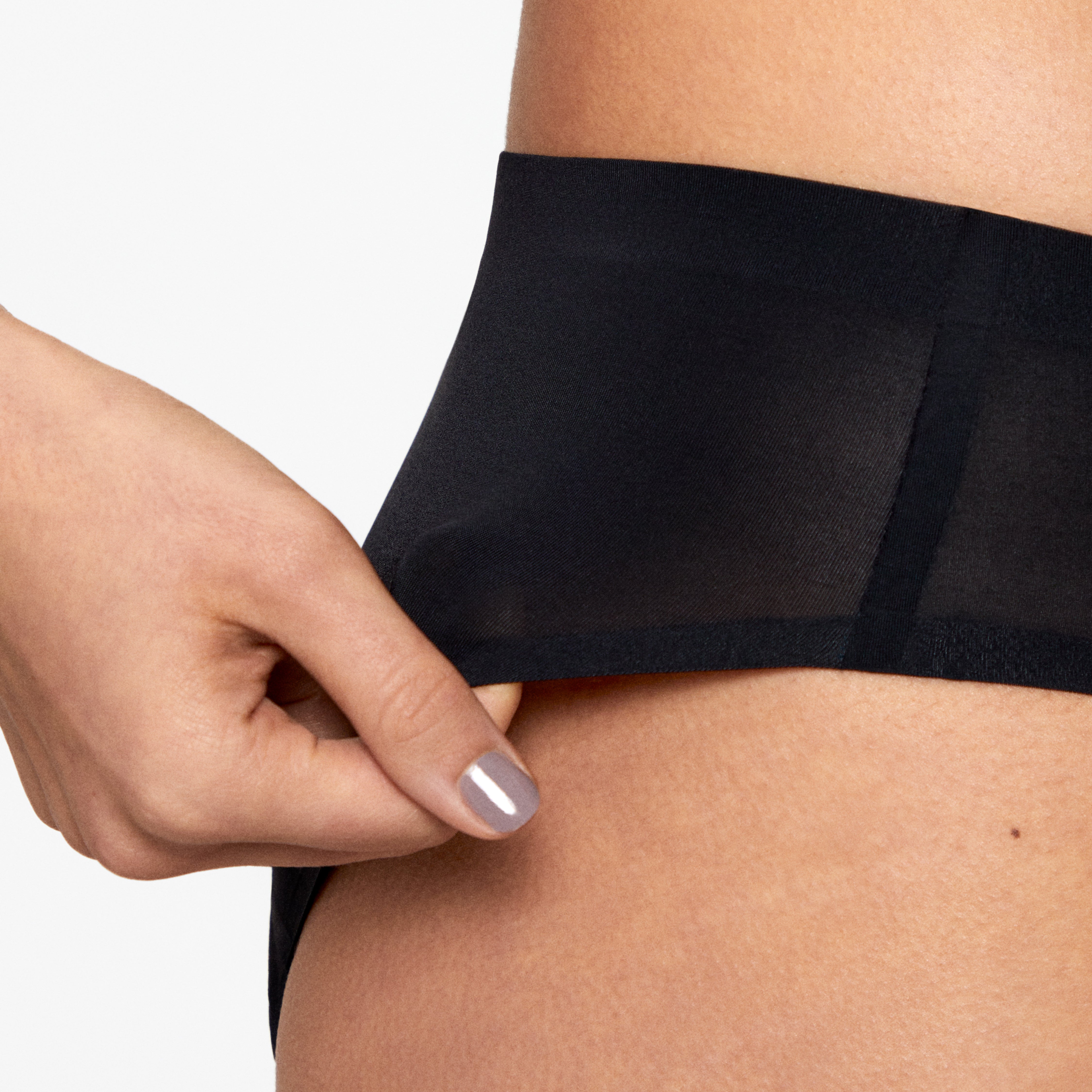SNOCKS x femtis Period Panty - NOLA Seamless | Schwarz – 4