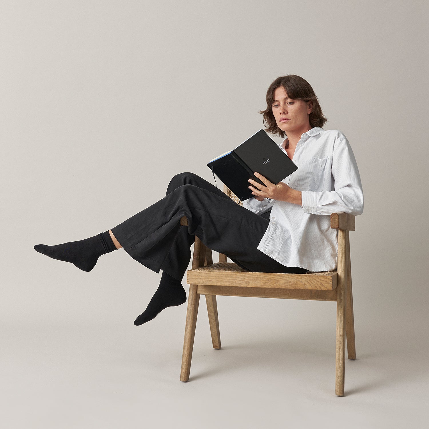 Klassische Damen Socken | Schwarz – 3