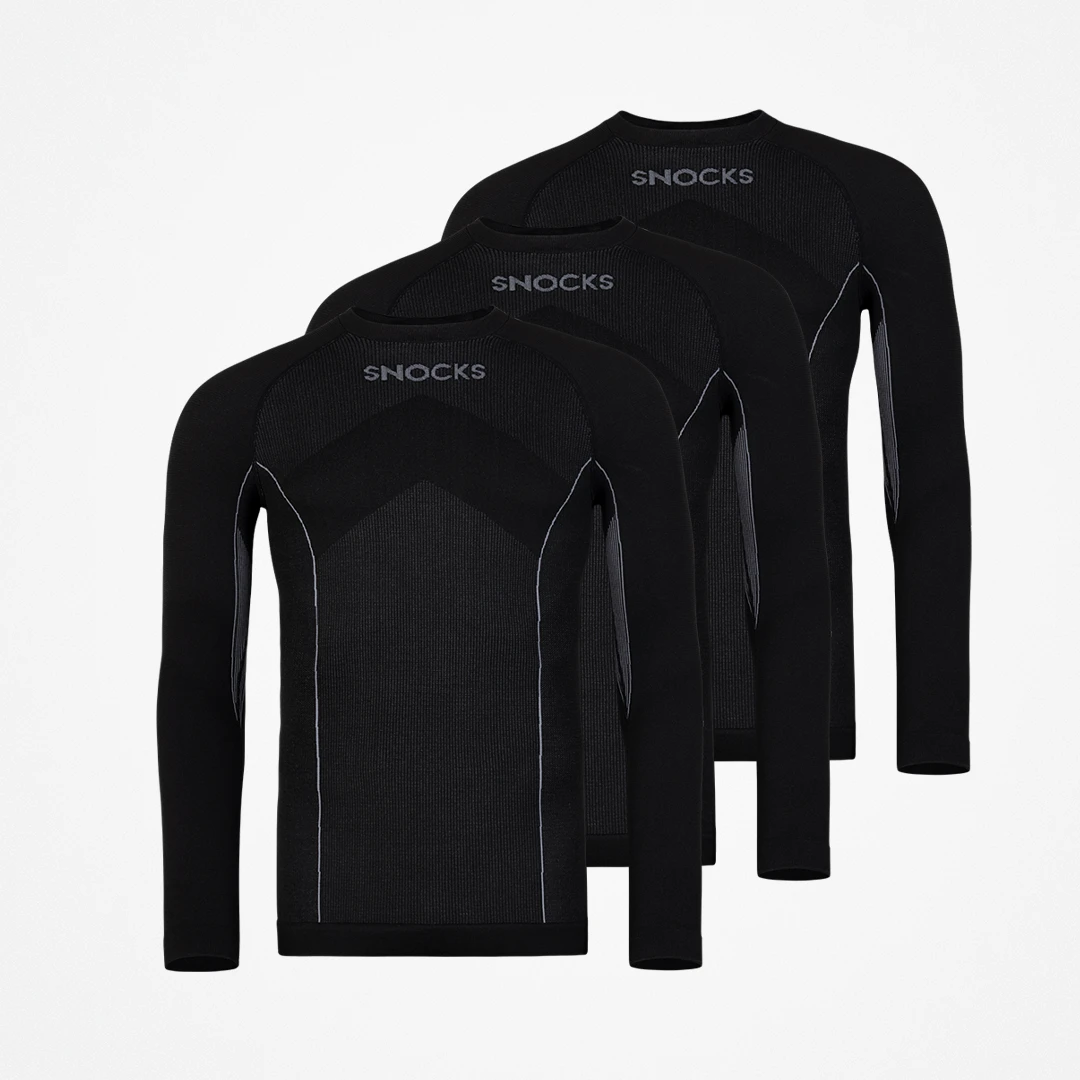 Thermounterhemd Herren | Schwarz – 12