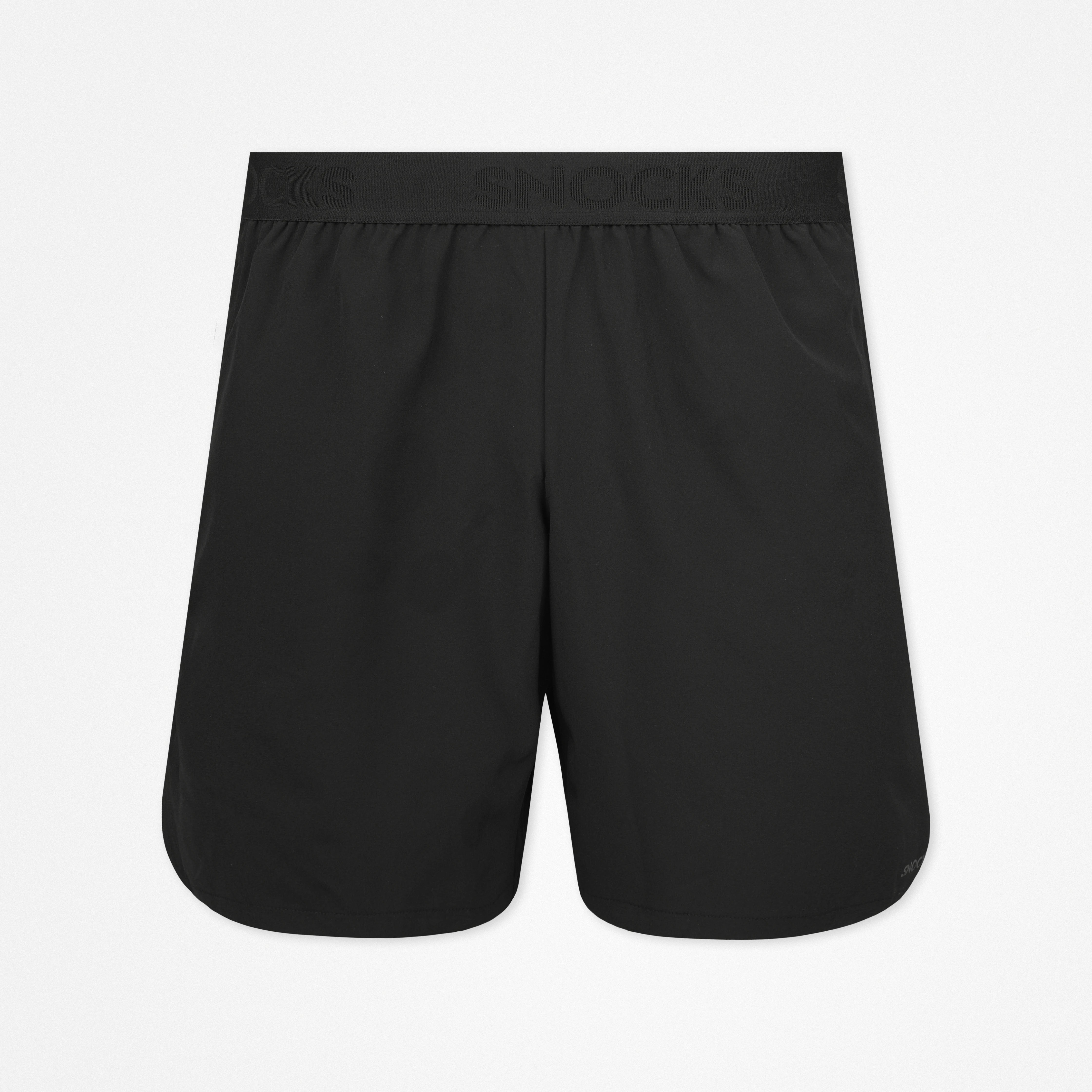 Kurze Sporthose mit Logo Herren | Schwarz – 10