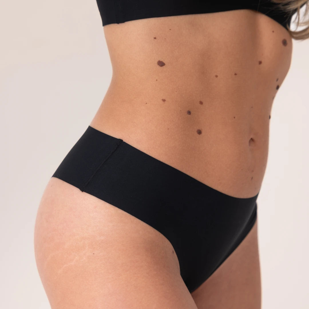 Microfiber Seamless Hipster | Schwarz – 4
