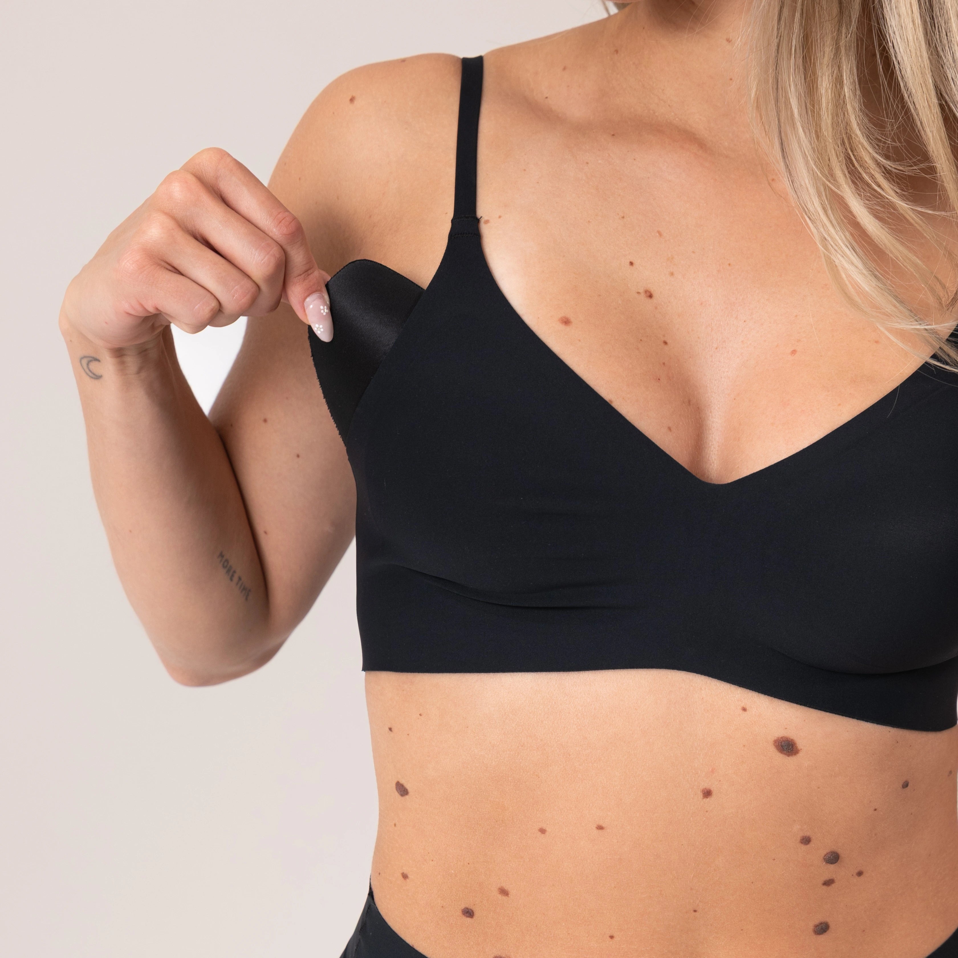 Microfiber Seamless Soft BH | Schwarz – 4