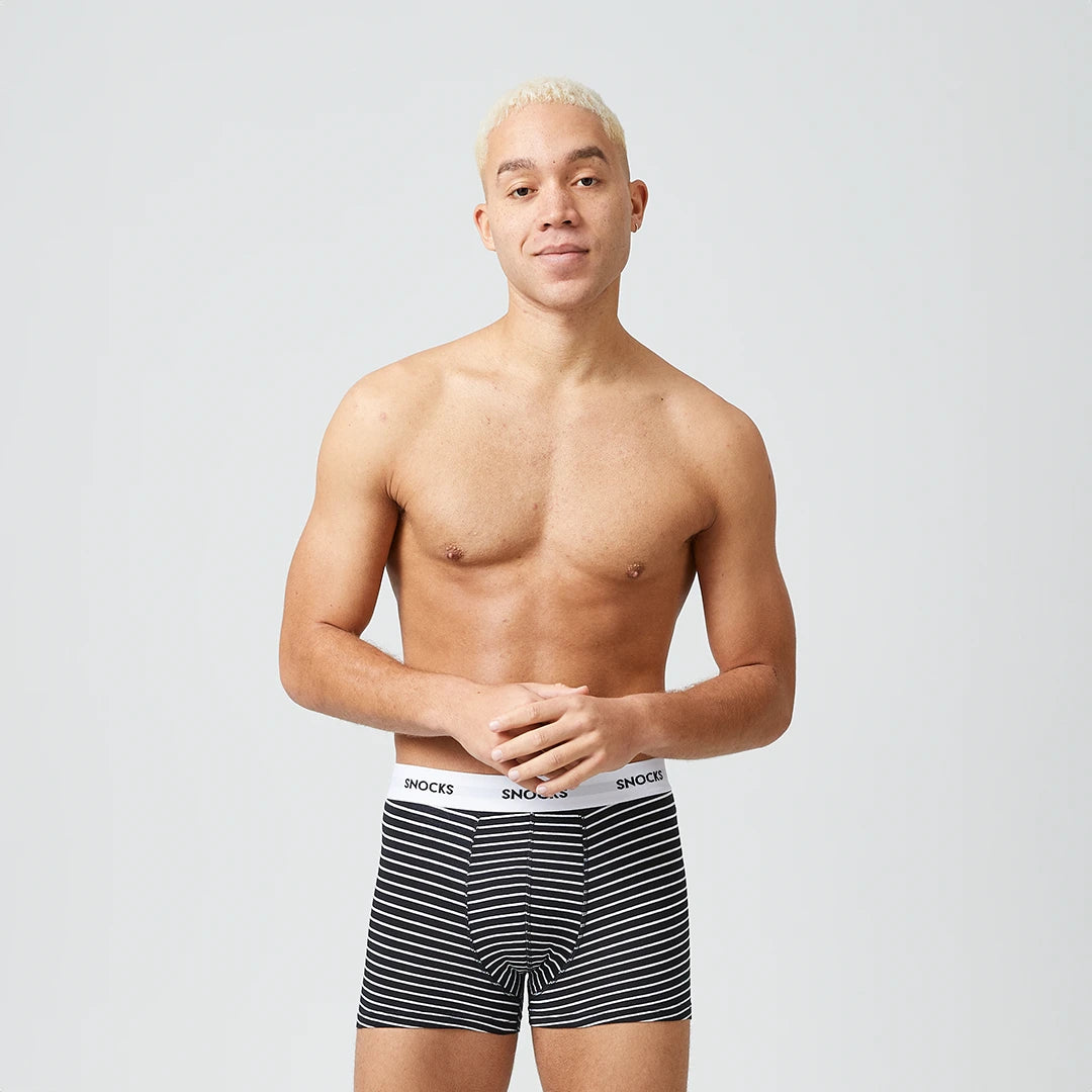 Boxershorts mit Streifen | Rote Streifen – 4