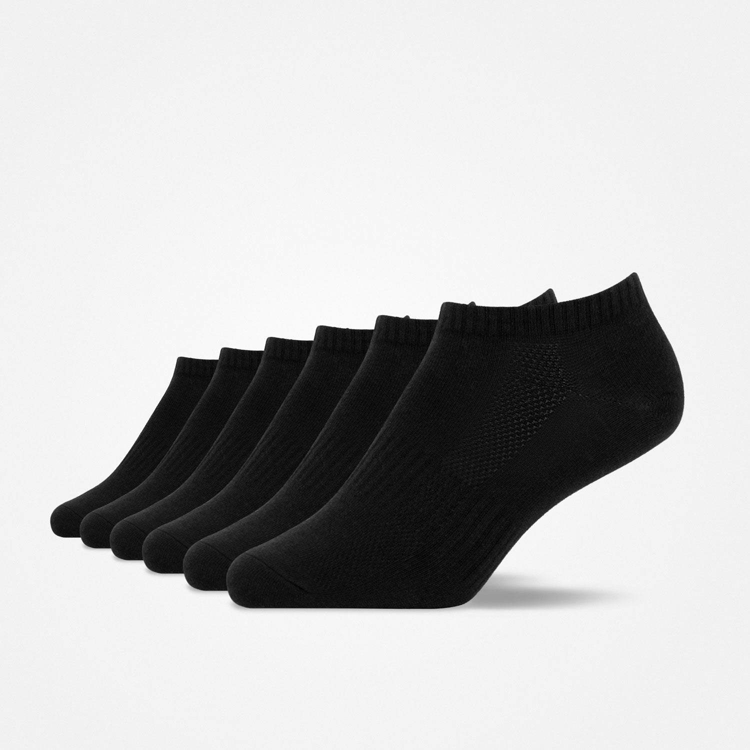 Kinder Sneaker Socken | Schwarz – 8
