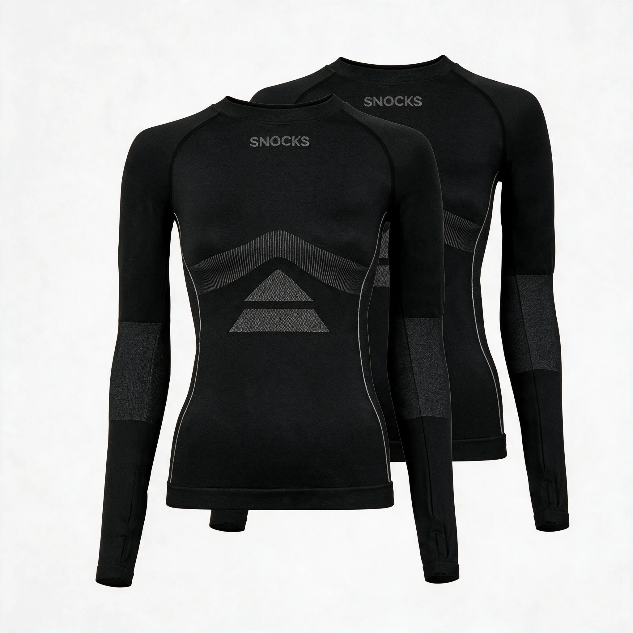Thermo Longsleeve Damen | Schwarz – 12