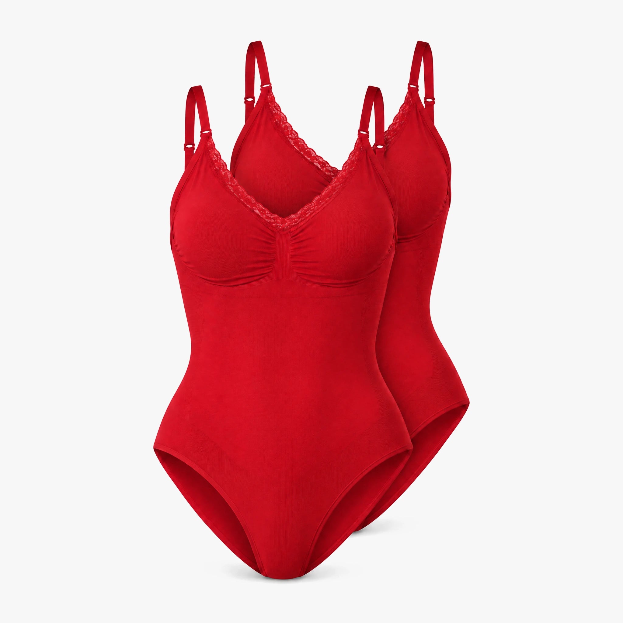 Shaping Body mit Spitze | Classic Red – 13