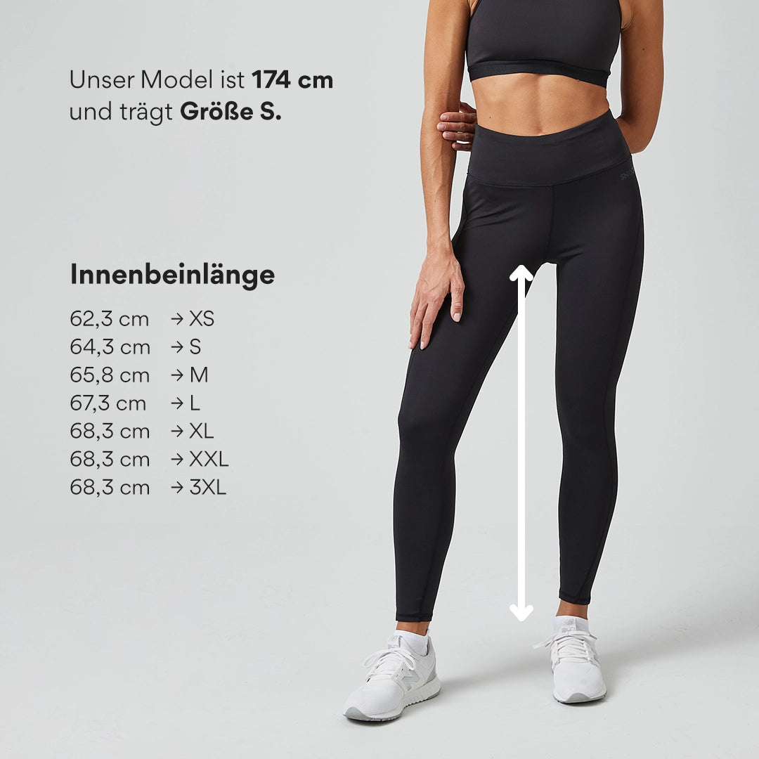 High Waist Leggings | Schwarz – 9