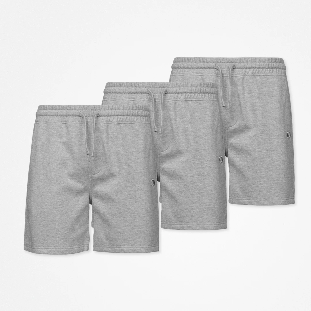 Sweatshorts Herren | Hellgrau – 10