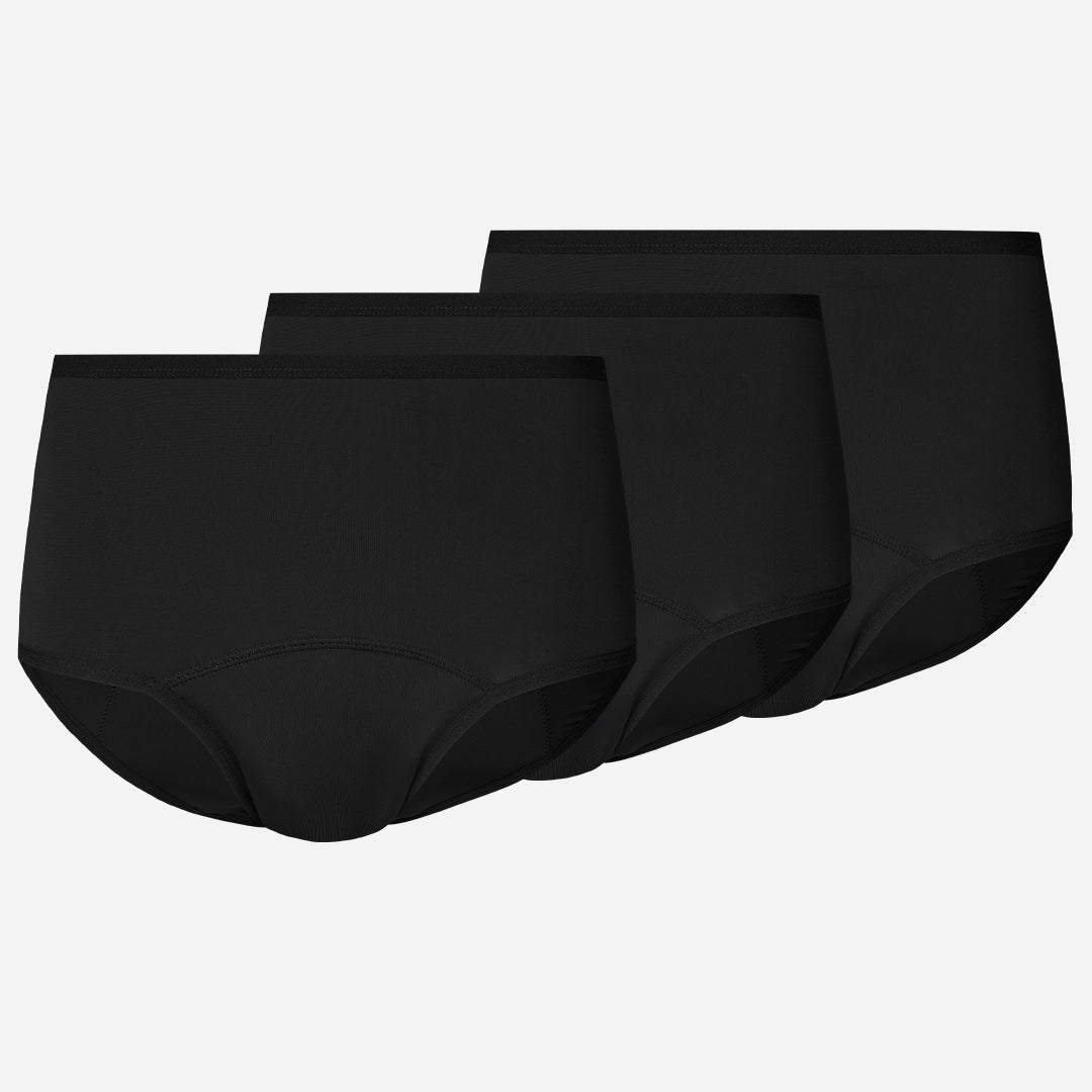 Perioden High Waist Slip STRONG | Schwarz – 11