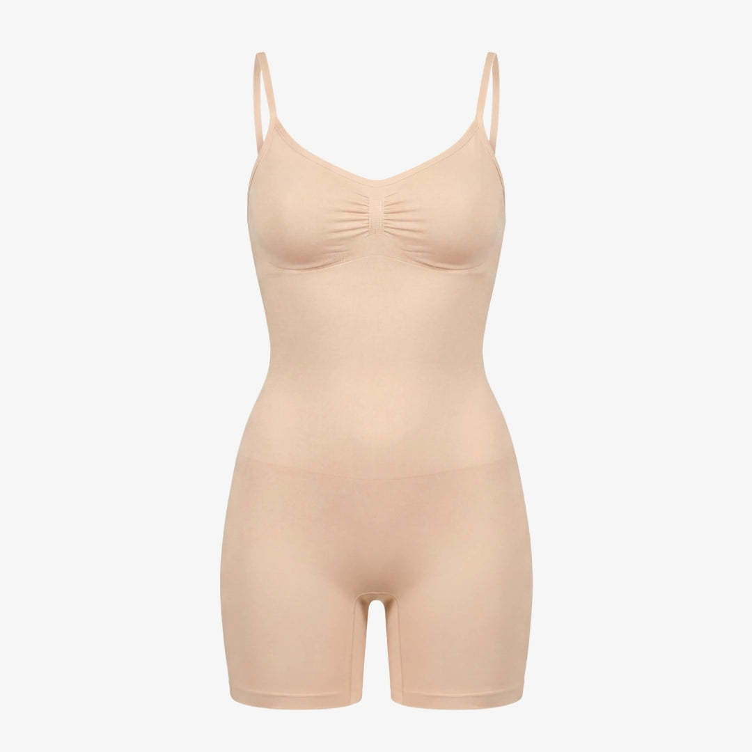 Shaping Bodysuit Shorts | Beige