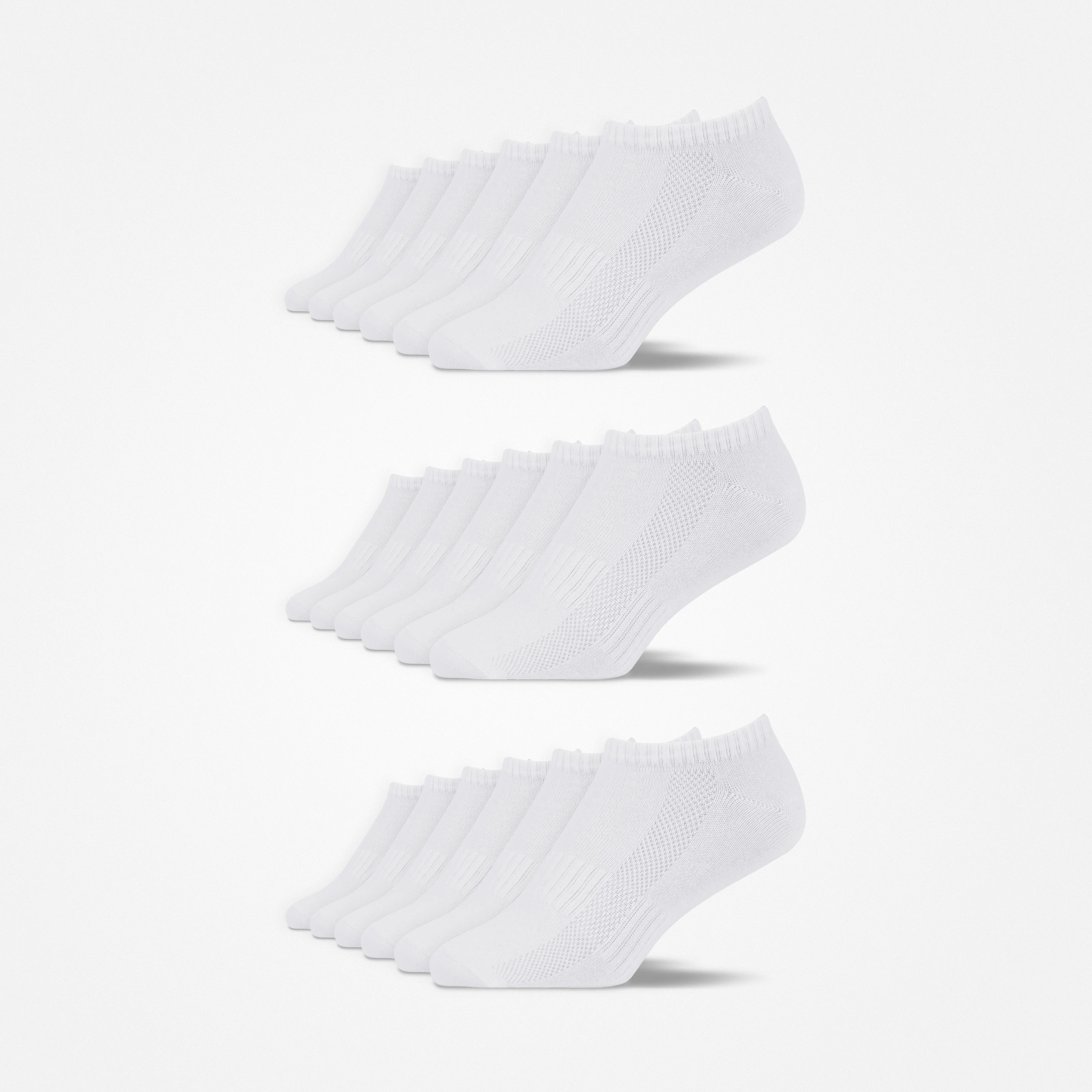 Kinder Sneaker Socken | Weiß – 10
