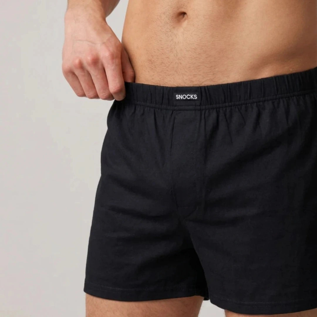 American Boxershorts Jersey | Schwarz – 2