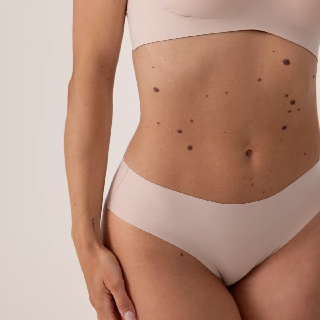 Microfiber Seamless Hipster | Beige – 5