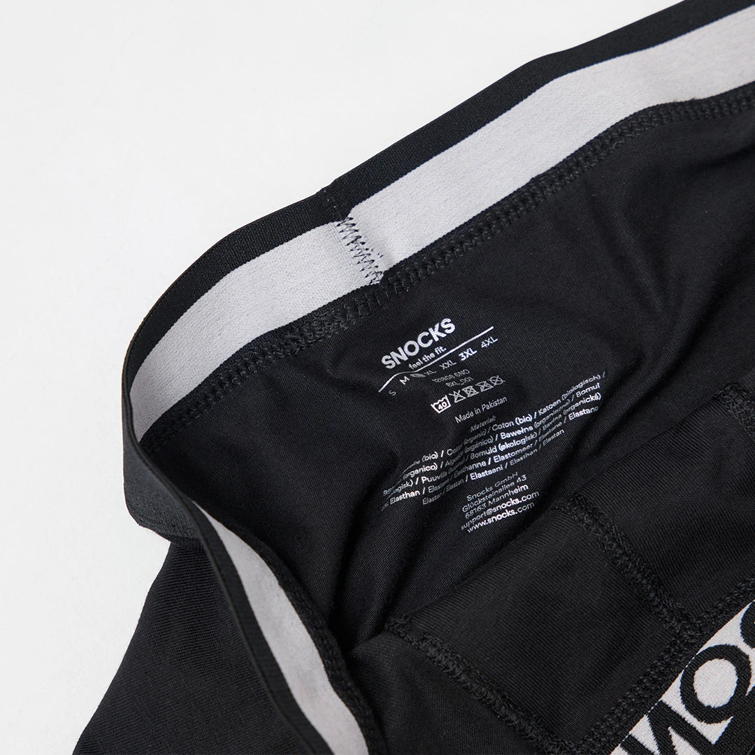 Lange Boxershorts | Schwarz – 8