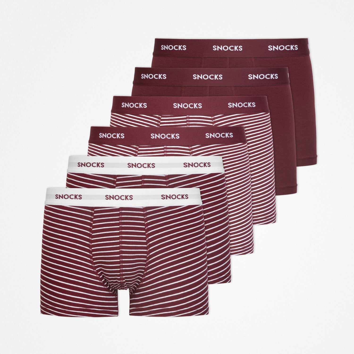 Boxershorts mit Streifen | Rote Streifen – 7