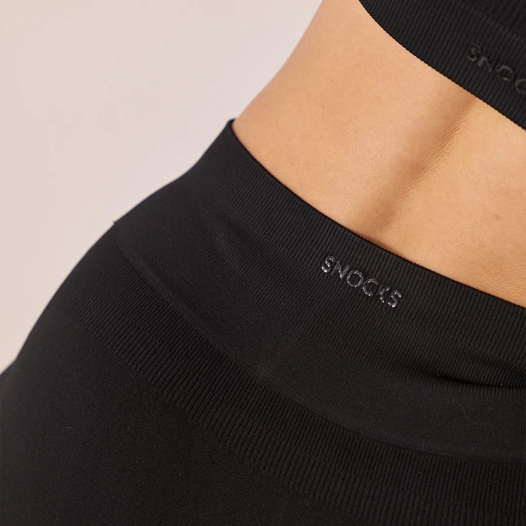 Radlerhose Seamless Damen | Schwarz – 8
